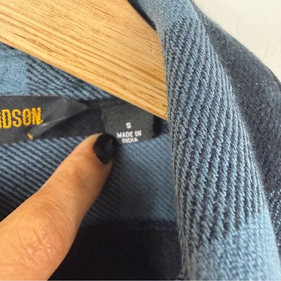 Harley-Davidson Black and Blue Checkered Shirt - Picture 5 of 10